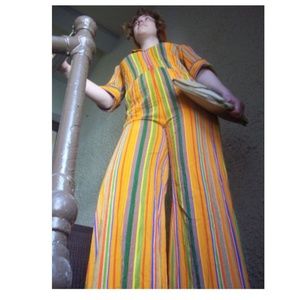 197 Striped Jumpsuit